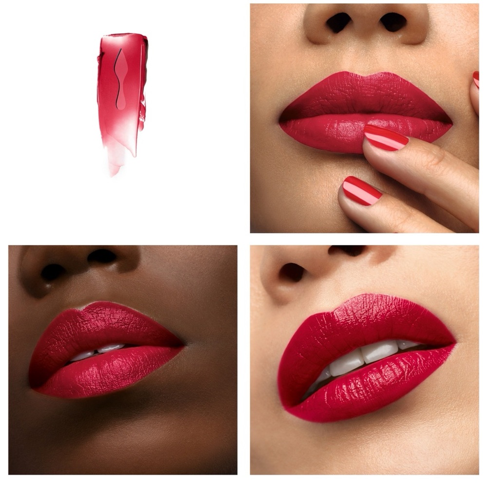 CHRISTIAN LOUBOUTIN Silky Satin On The Go Lipstick 355 Soft Goji 3g - Picture 3 of 4